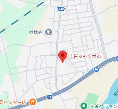 土日ジャンボ市周辺地図